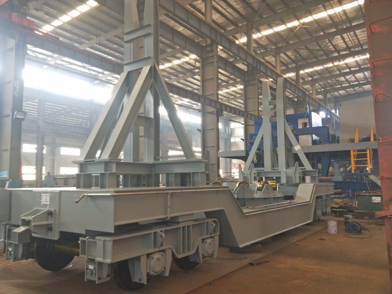 攔焦機行走支架臺車鋼結(jié)構(gòu)制作